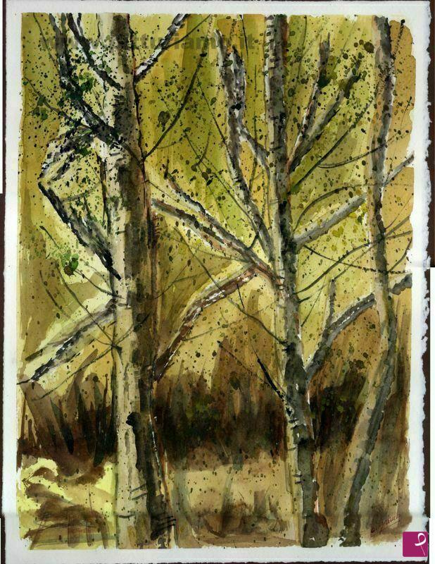 quadri in vendita online - alberi