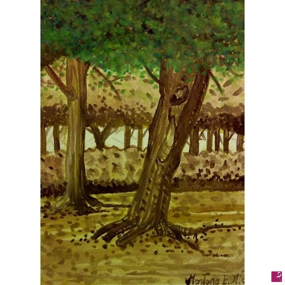 quadri in vendita online - Alberi