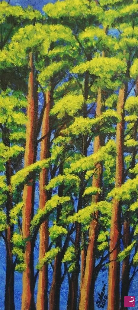 quadri in vendita online - Alberi 