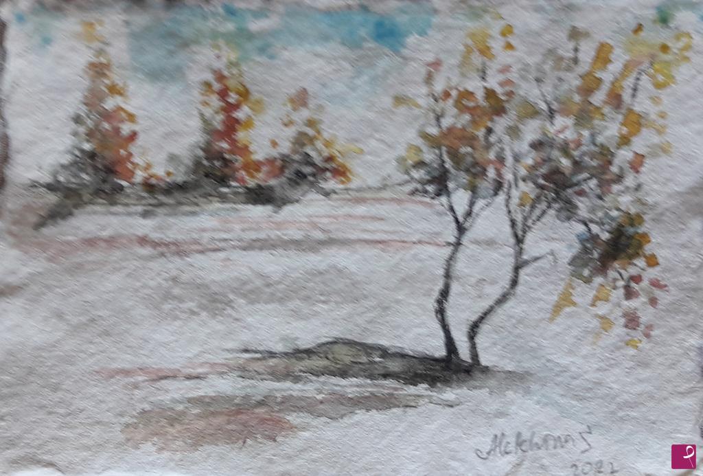 quadri in vendita online - Alberi