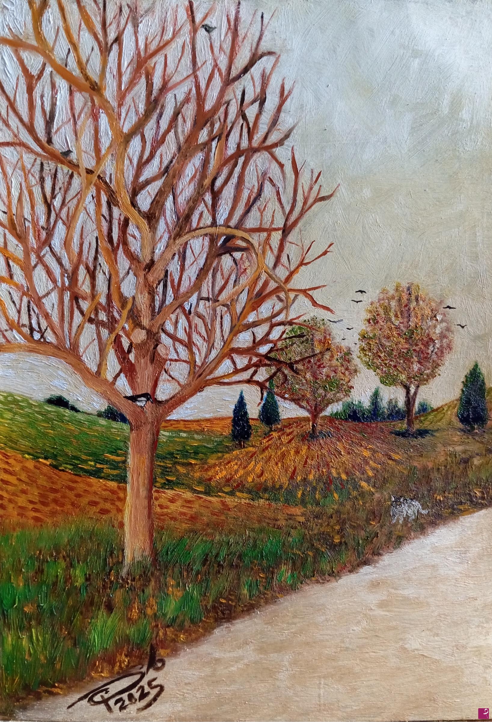quadri in vendita online - Alberi