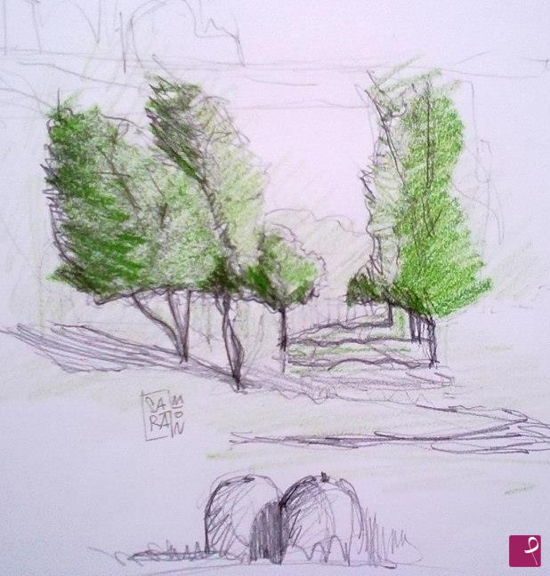quadri in vendita online - Alberi