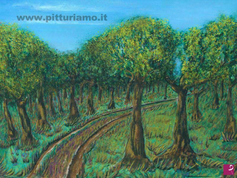 quadri in vendita online - ALBERI DU QUERCIA
