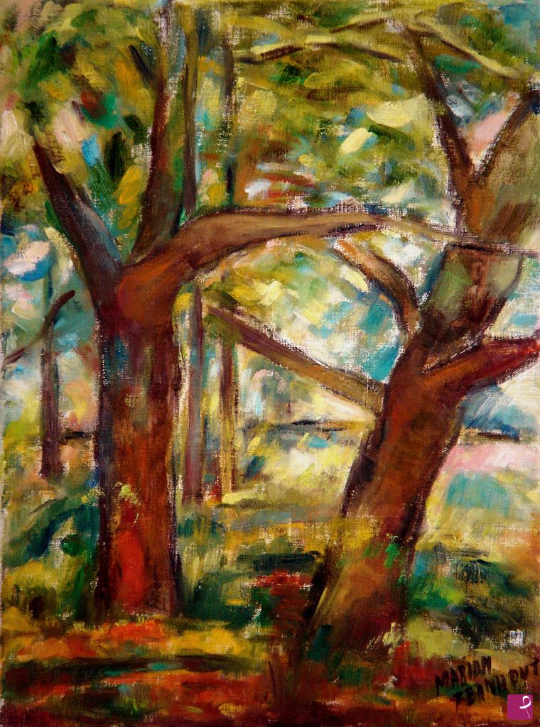 quadri in vendita online - Alberi (fantasia)