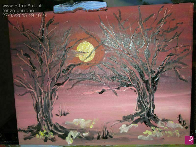 quadri in vendita online - alberi in attesa
