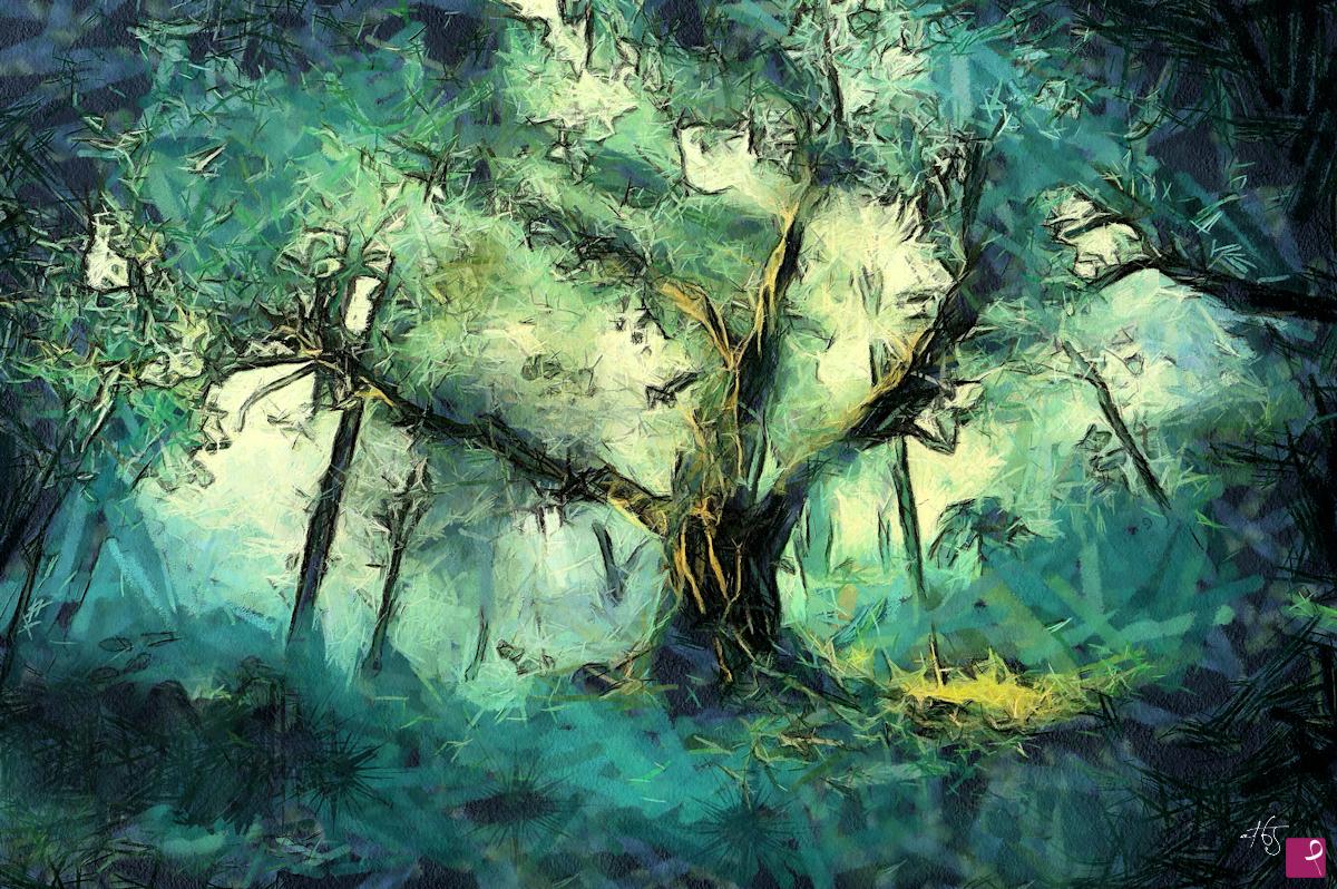 quadri in vendita online - Albero