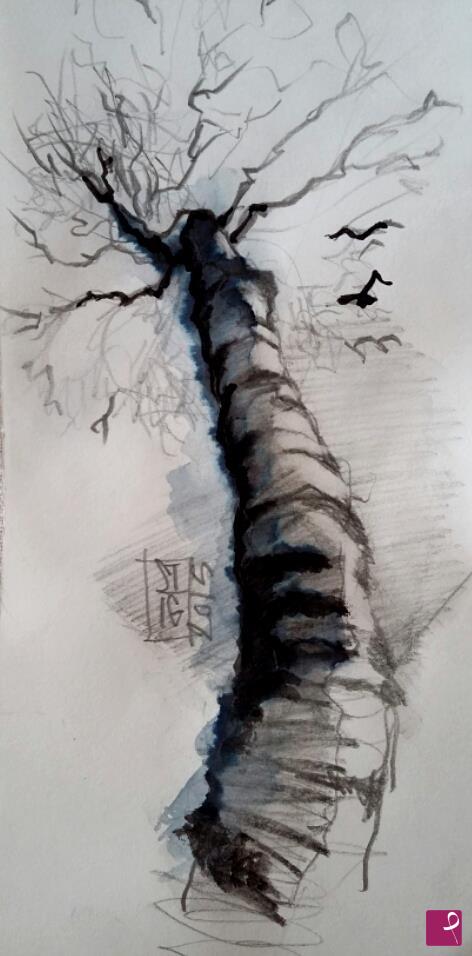 quadri in vendita online - Albero