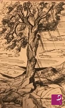 quadri in vendita online - Albero 6