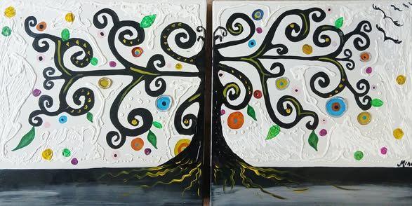 quadri in vendita online - ALBERO DELLA VITA FANTASY PICCOLO  