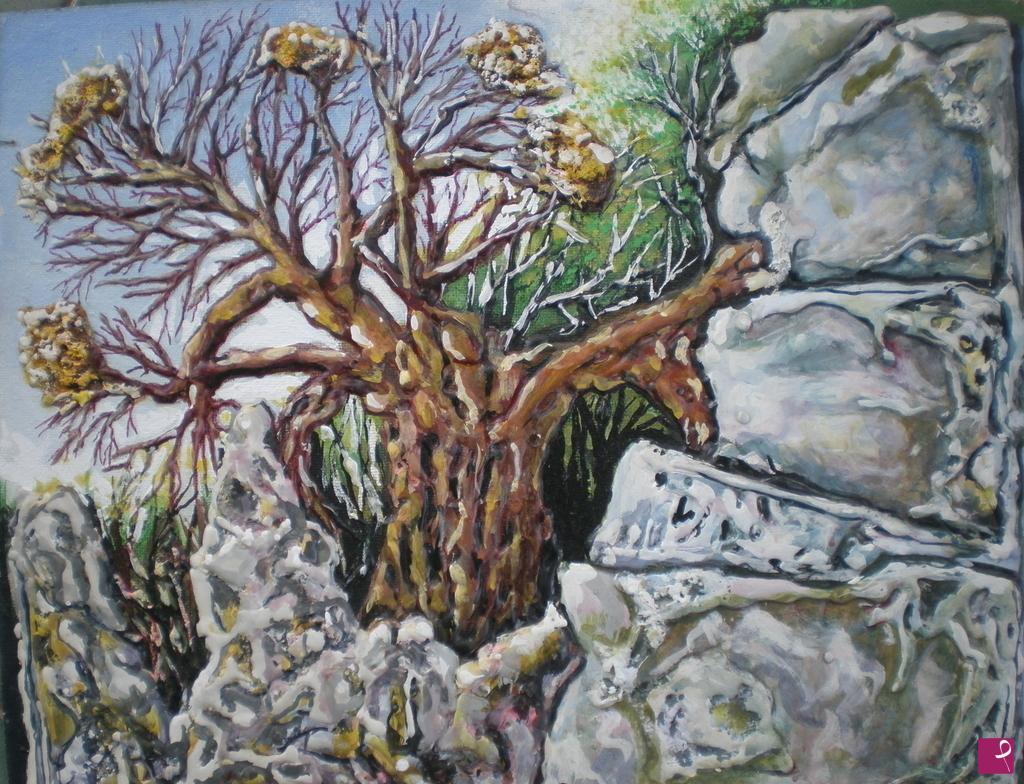 quadri in vendita online - albero delle rocce