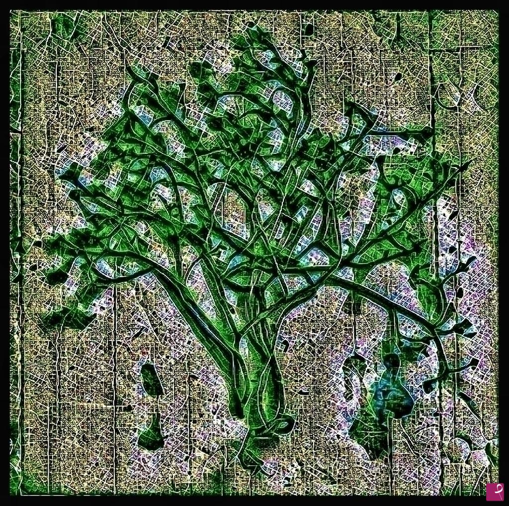 quadri in vendita online - ALBERO  di  PORTULACA