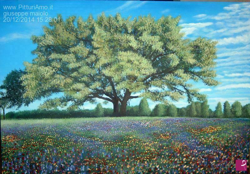 quadri in vendita online - albero dominante
