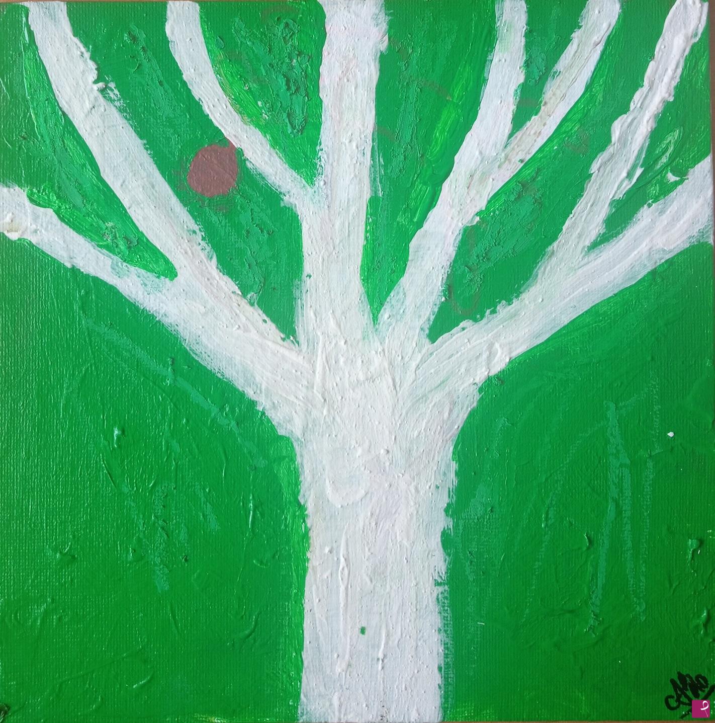 quadri in vendita online - Albero e speranza