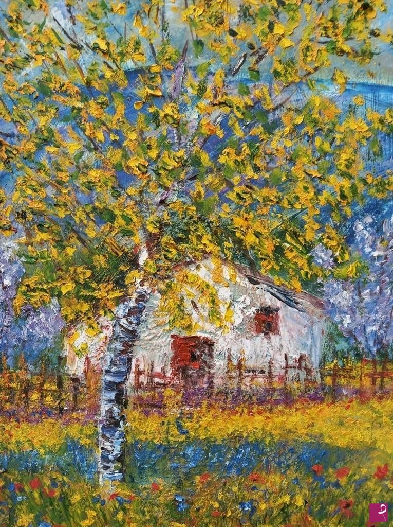 quadri in vendita online - Albero in fiore
