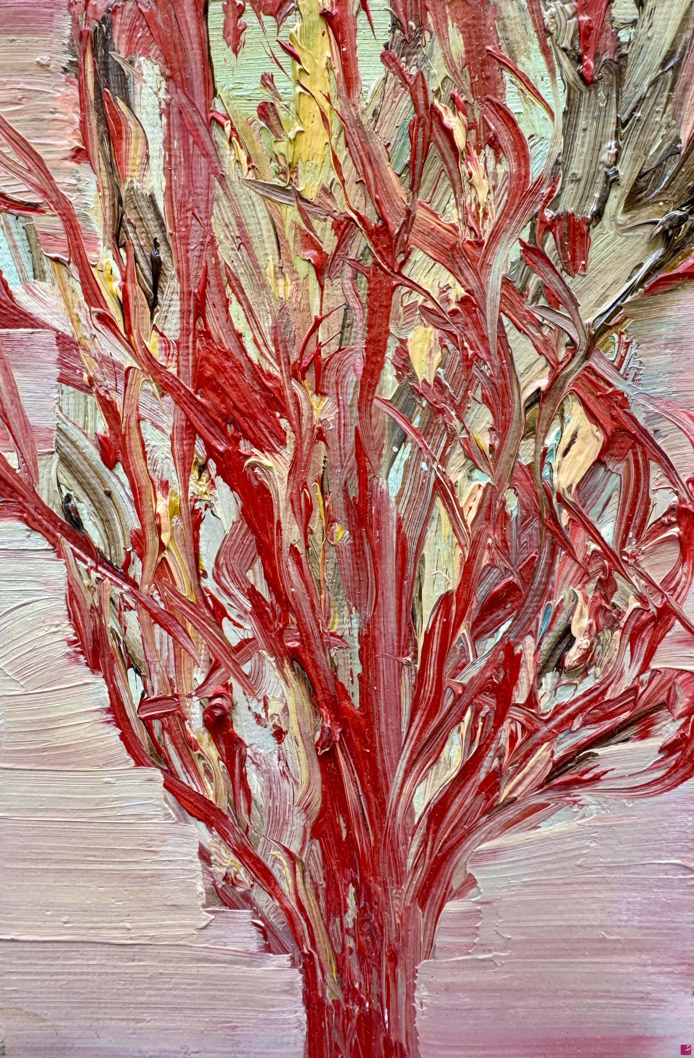 quadri in vendita online - ALBERO ROSSO