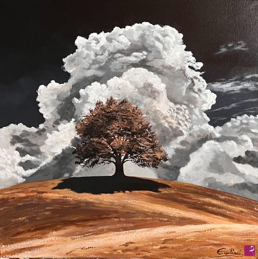 quadri in vendita online - albero solitario