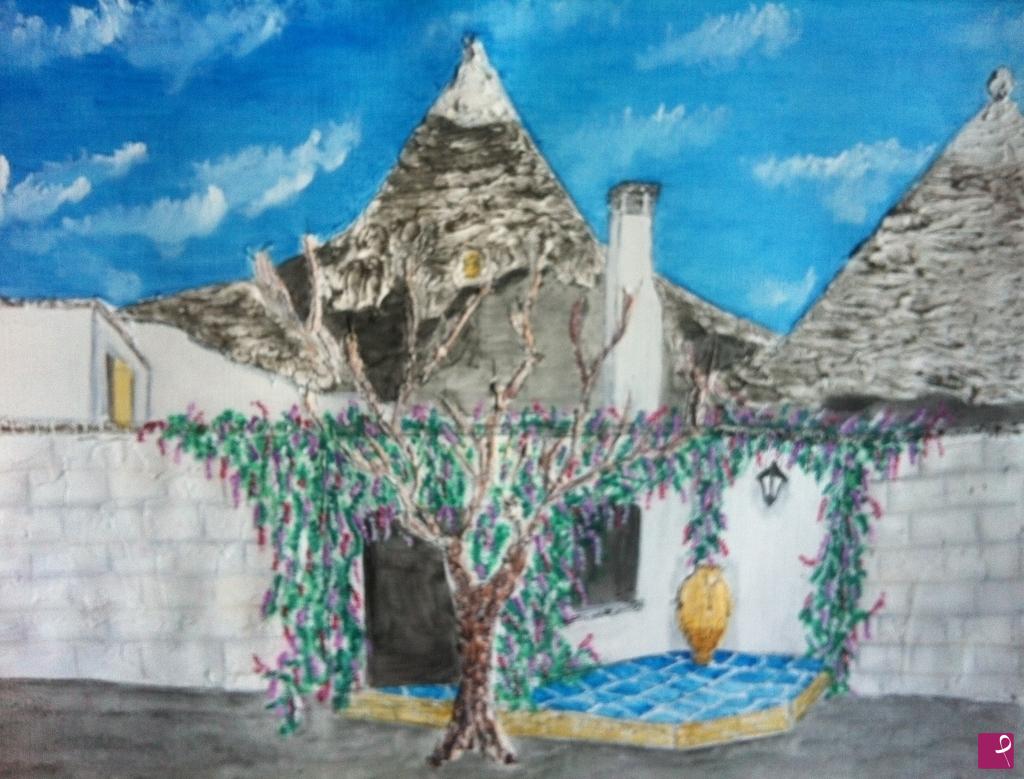 quadri in vendita online - Alberobello Trulli   