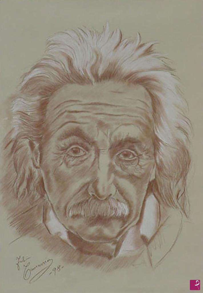 quadri in vendita online - Albert Einstein