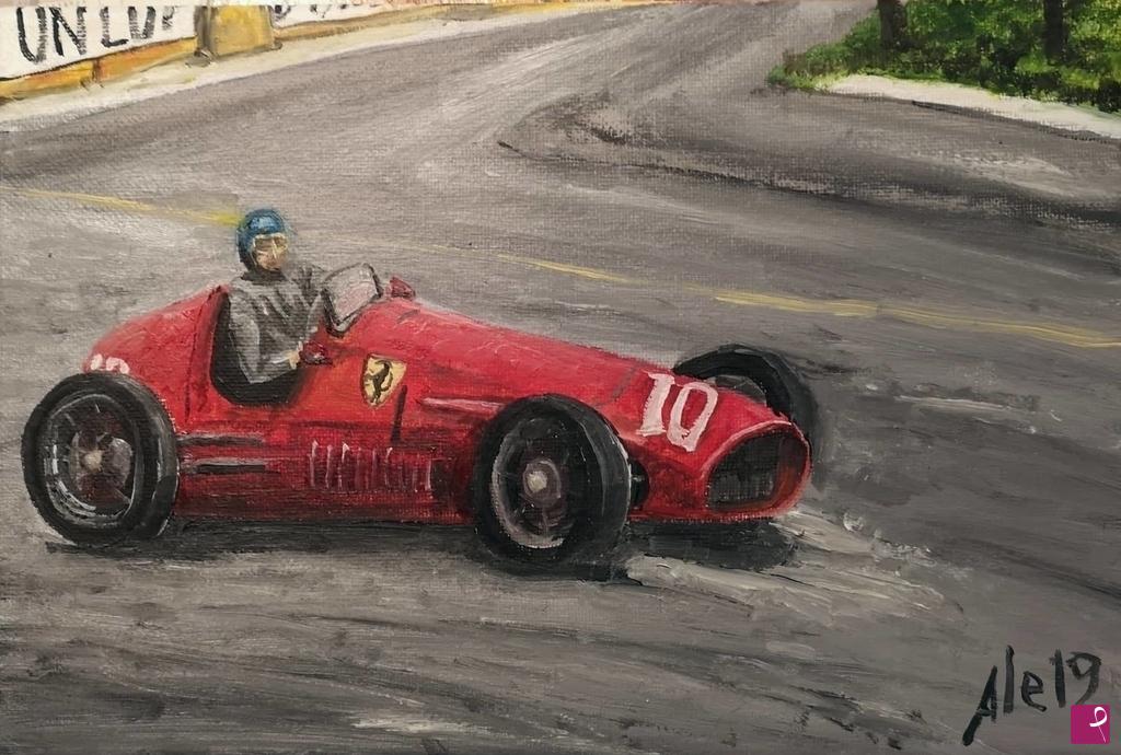 quadri in vendita online - Alberto Ascari