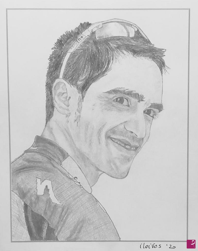 quadri in vendita online - Alberto Contador "El Pistolero"