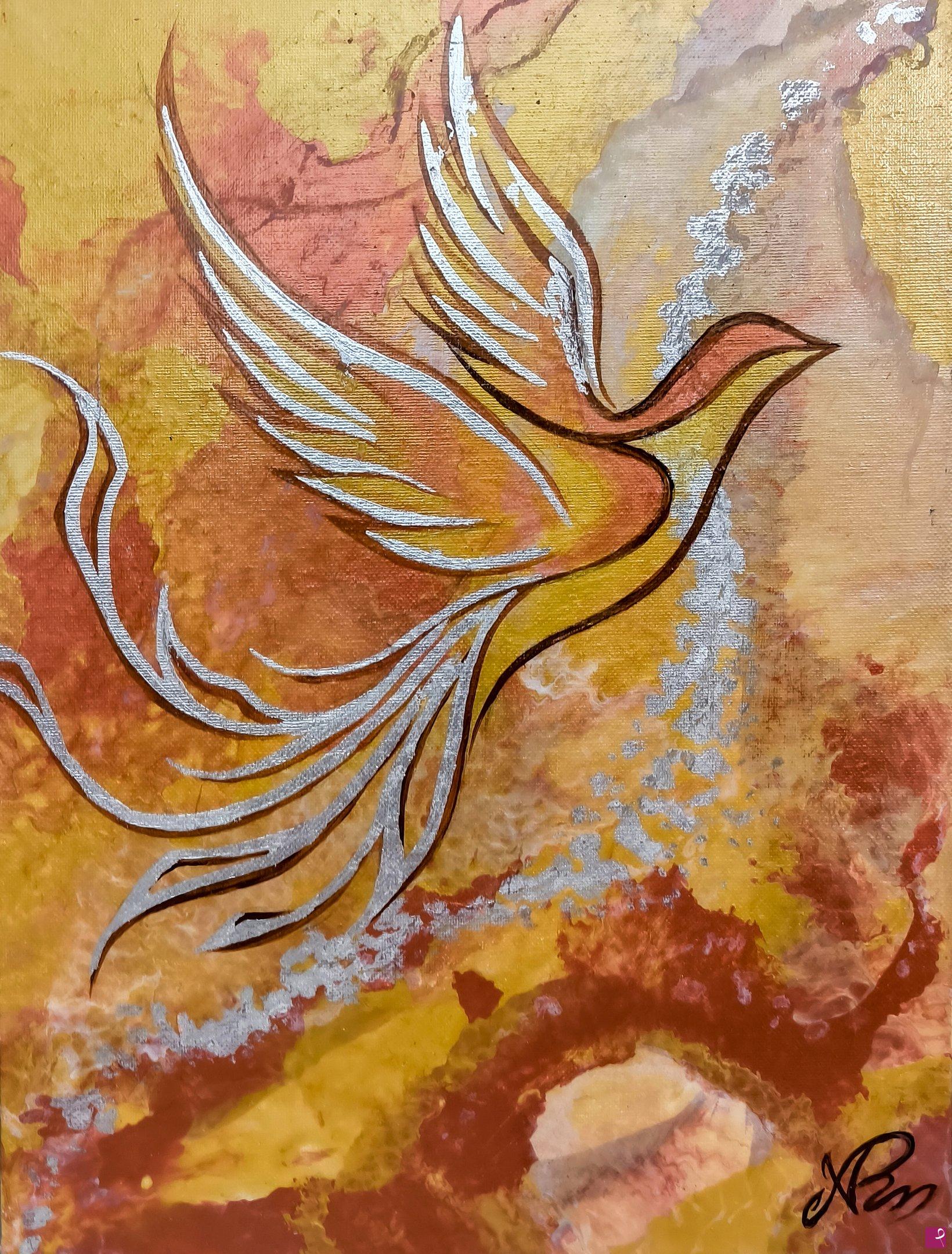 quadri in vendita online - Alchemical Wings