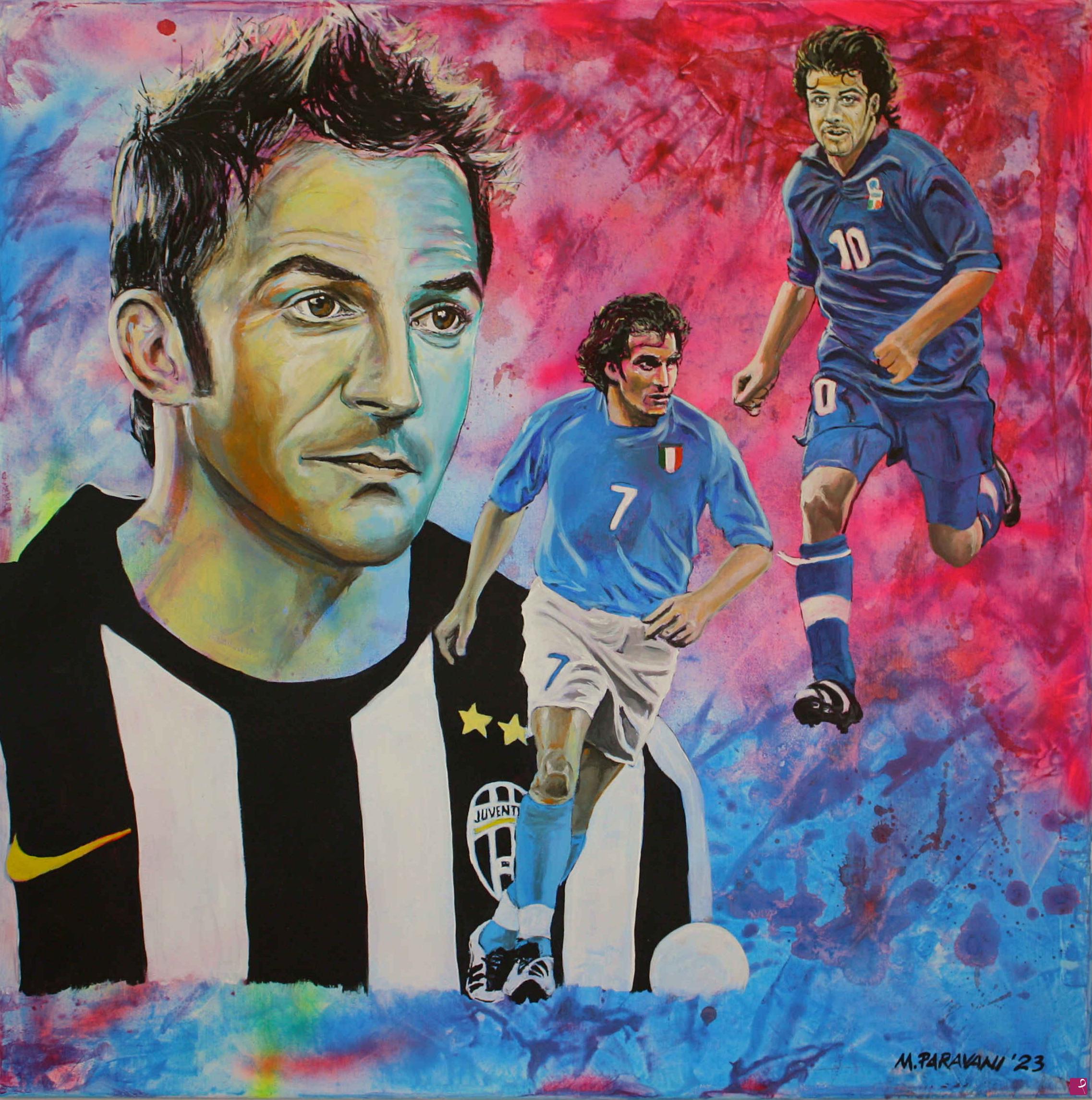quadri in vendita online - Alex Del Piero