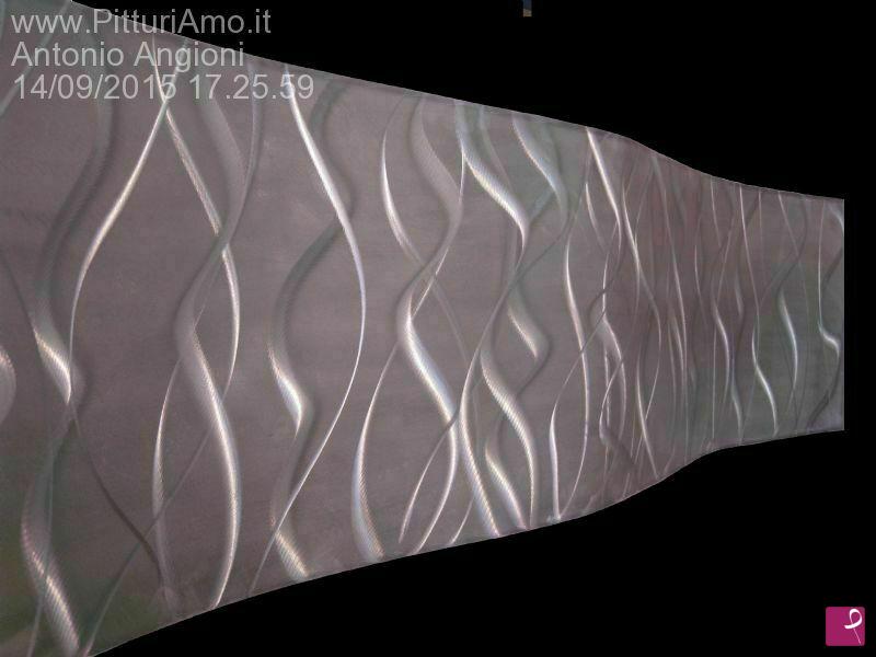 quadri in vendita online - Alghe marine argento