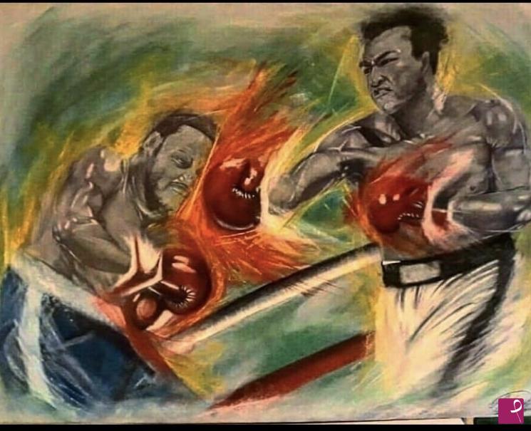 quadri in vendita online - Ali vs frazier