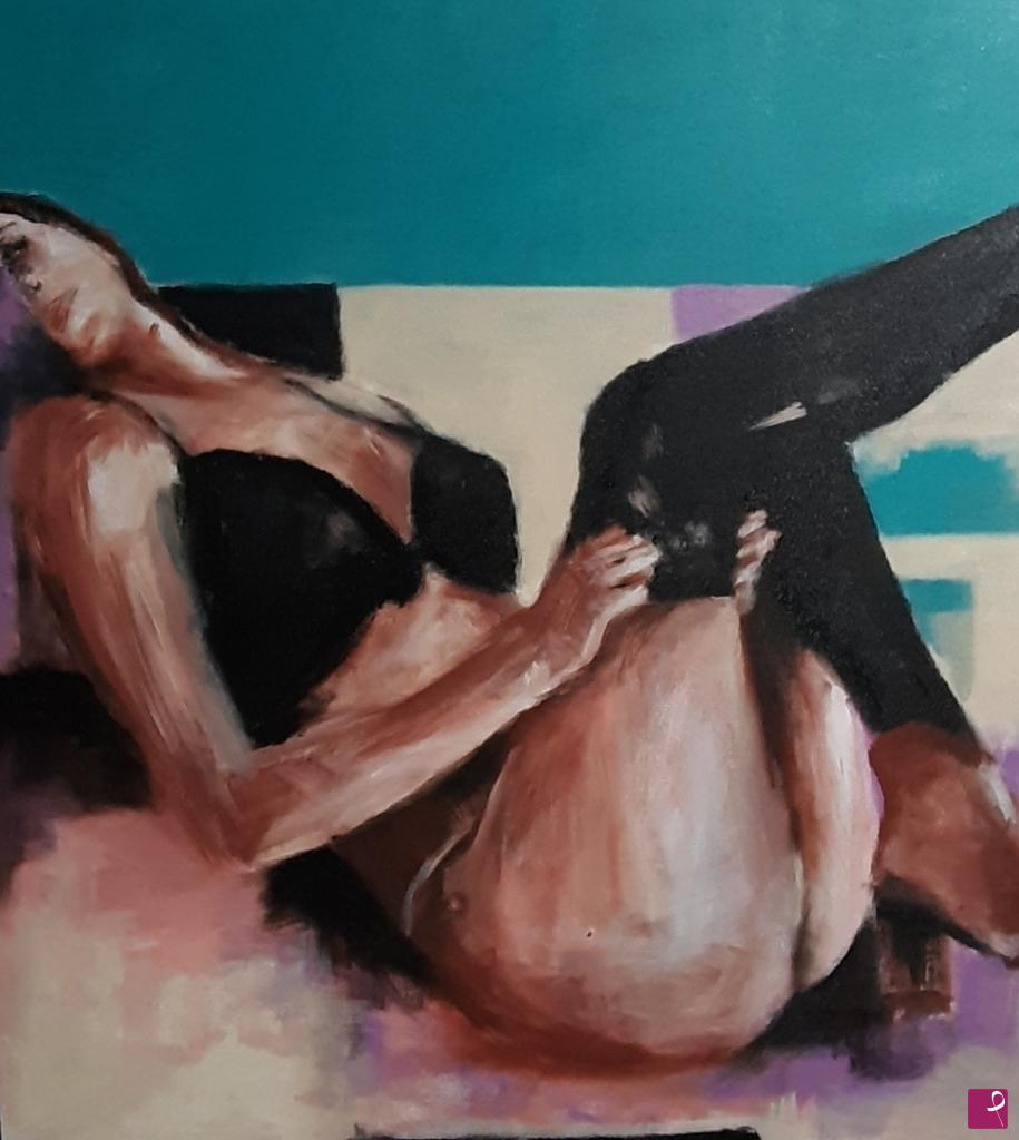quadri in vendita online - Alice in Acrylics Vibes