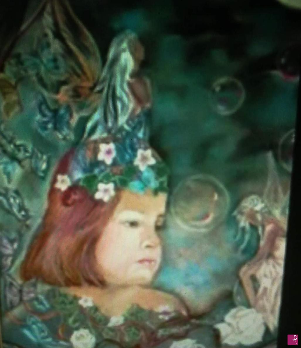 quadri in vendita online - Alice in Fairy forest