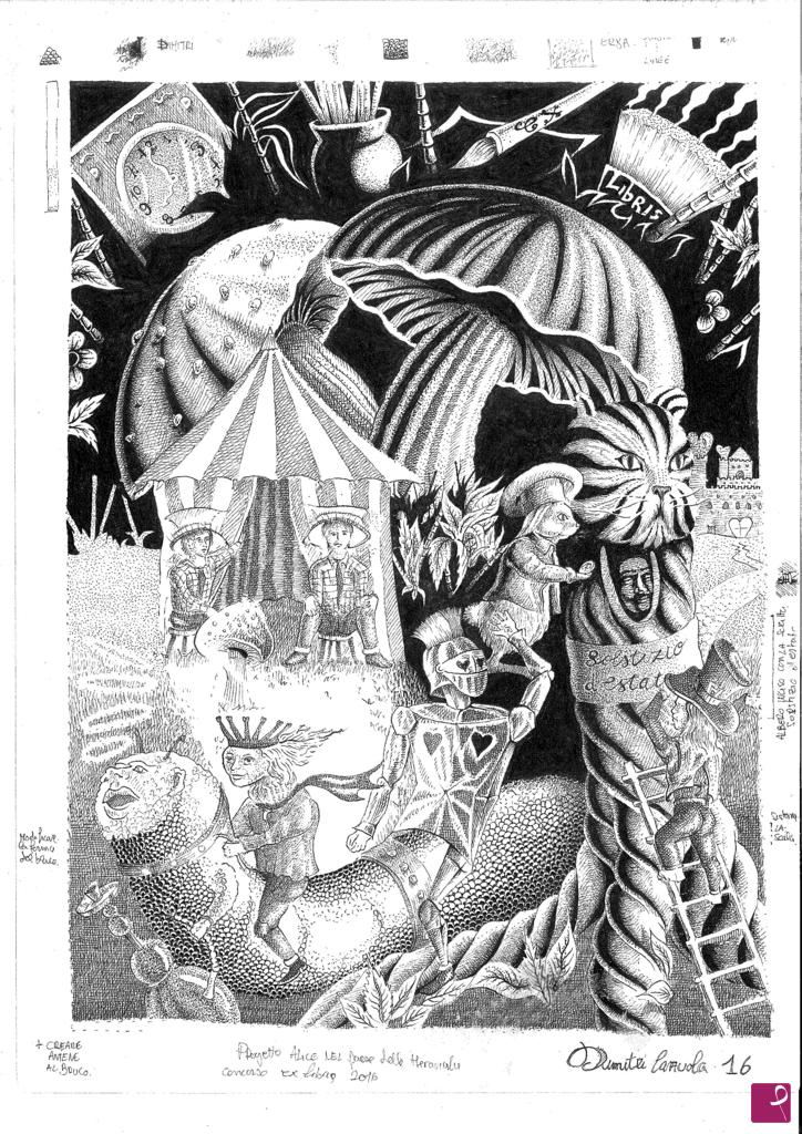 quadri in vendita online - Alice in the wonderland 