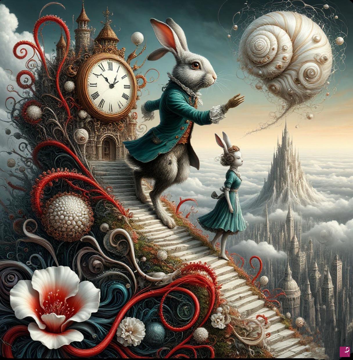 quadri in vendita online - Alice in Wonderland 2