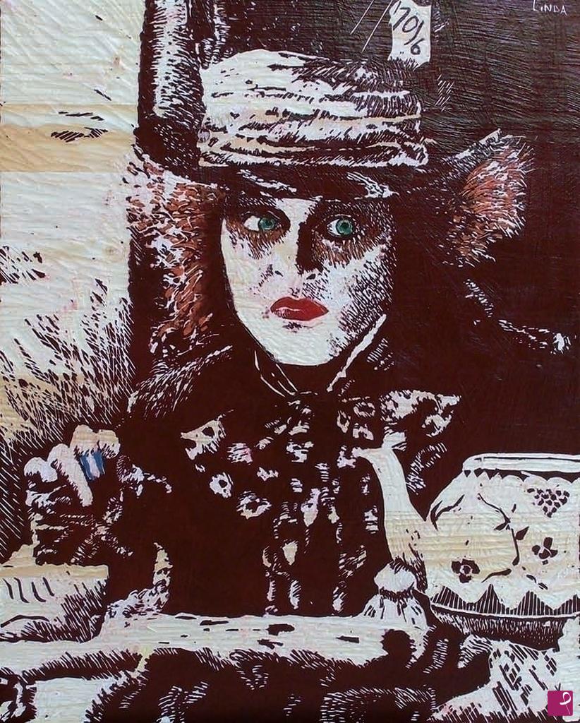 quadri in vendita online - Alice in Wonderland