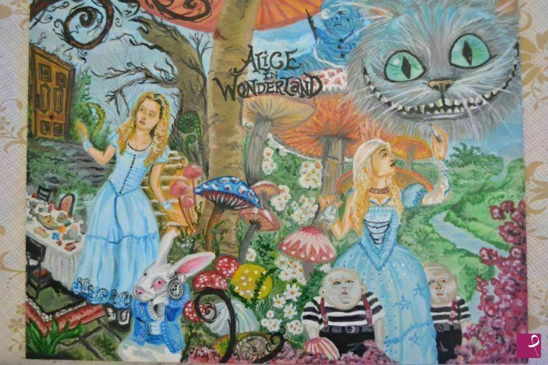 quadri in vendita online - alice in wonderland