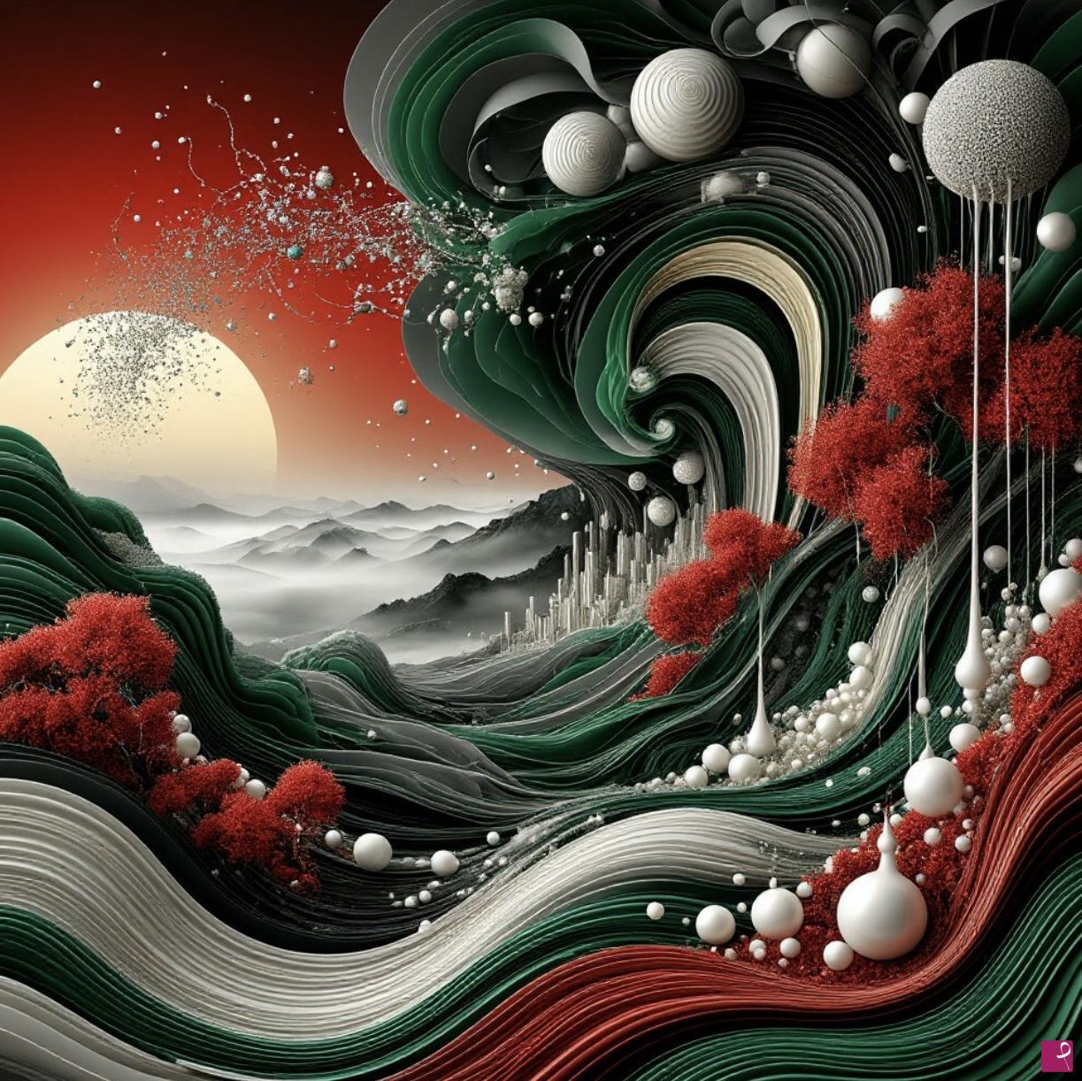 quadri in vendita online - Alien Planet