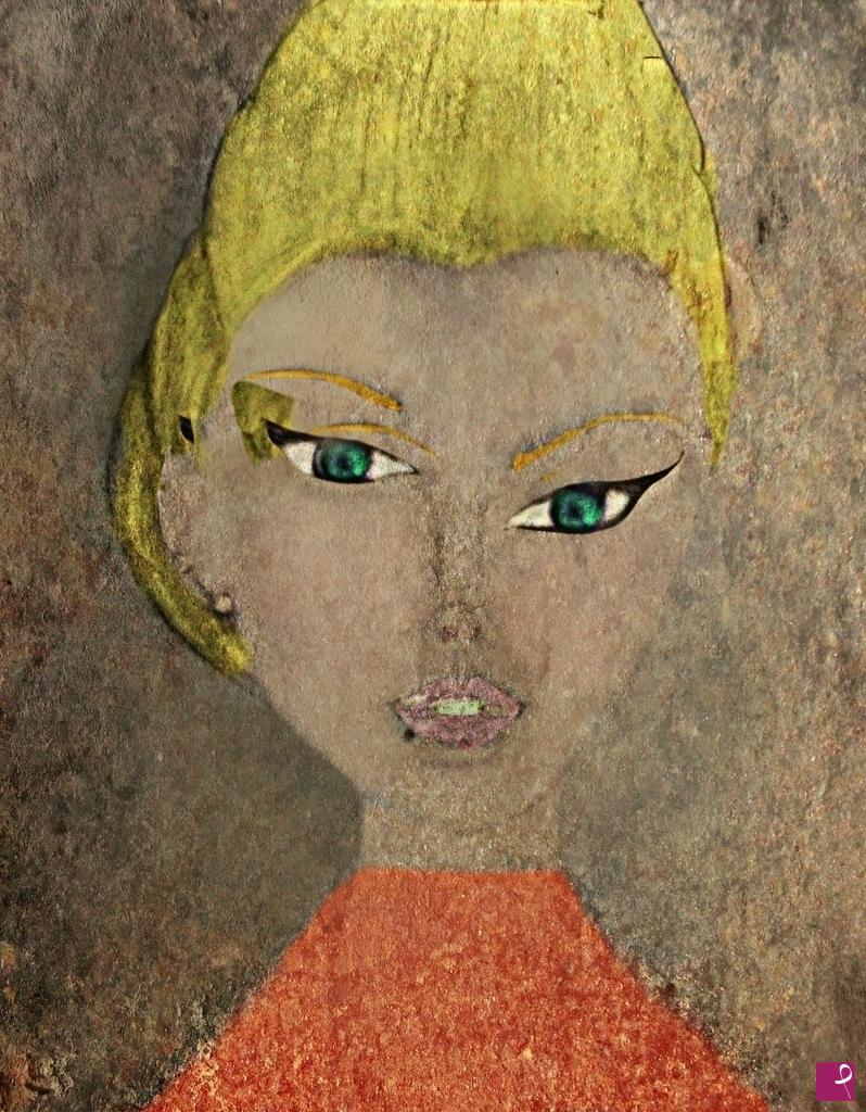 quadri in vendita online - Aliens la ragazza dello spazio
