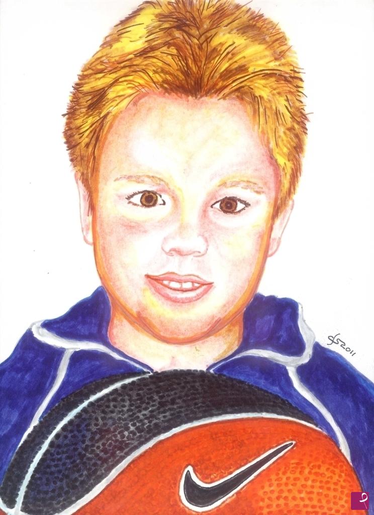 quadri in vendita online - Alistair baby playmaker