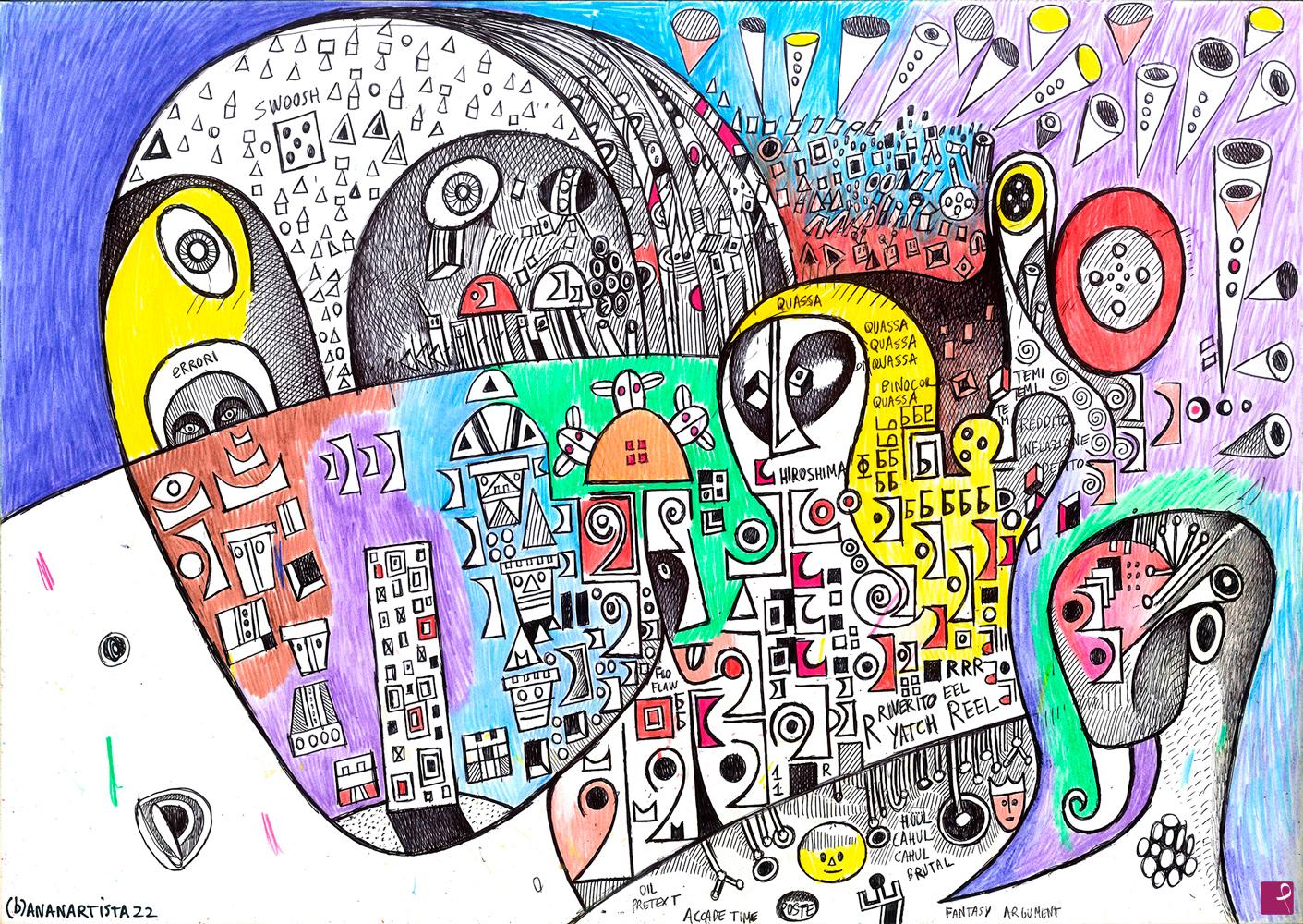 quadri in vendita online - All-embracing Awareness