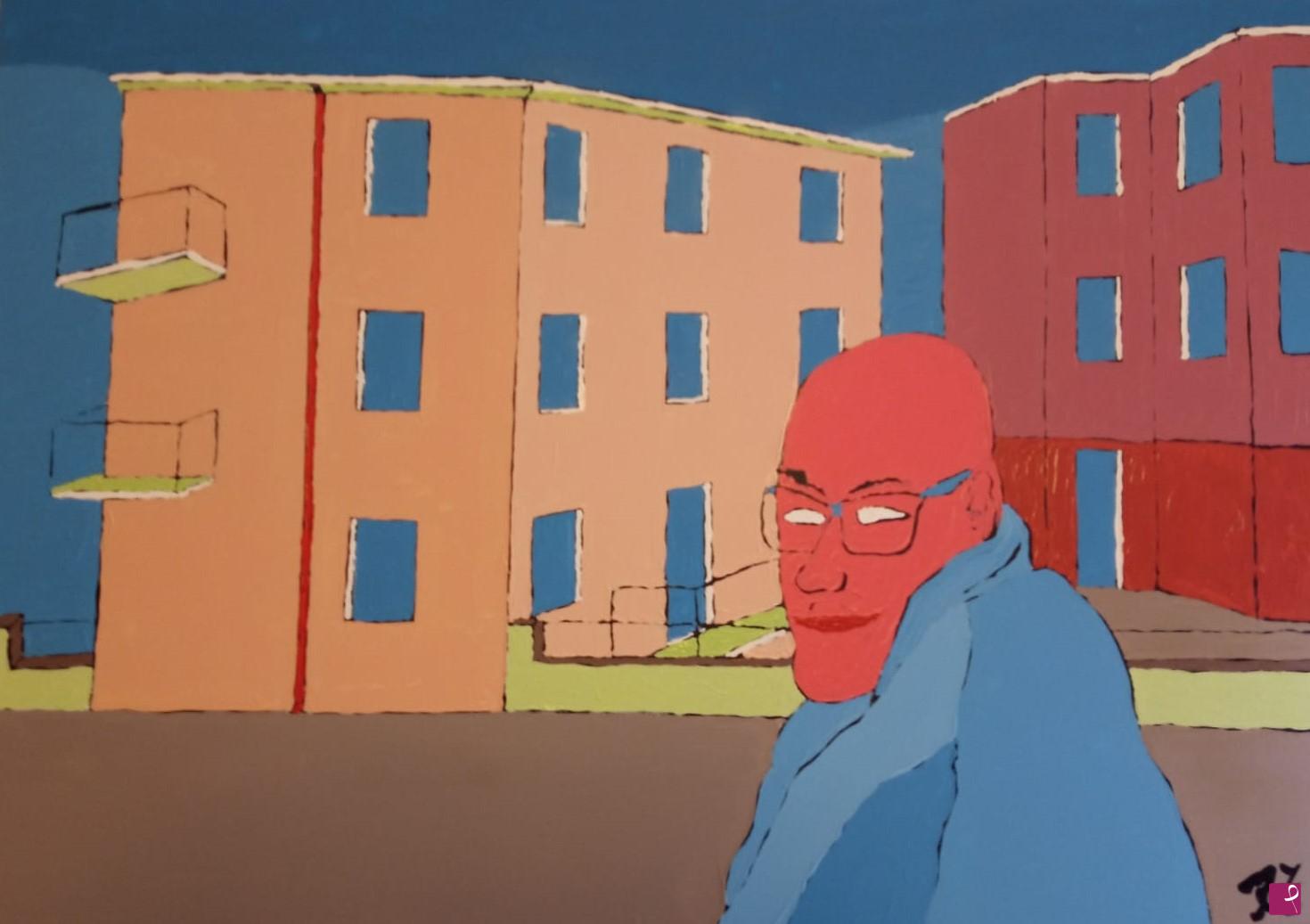 quadri in vendita online - ALLA FINESTRA (60 X 80; OLIO SU TELA)