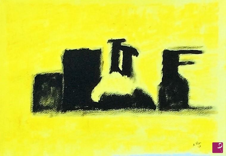 quadri in vendita online - Alla maniera di Morandi - natura morta