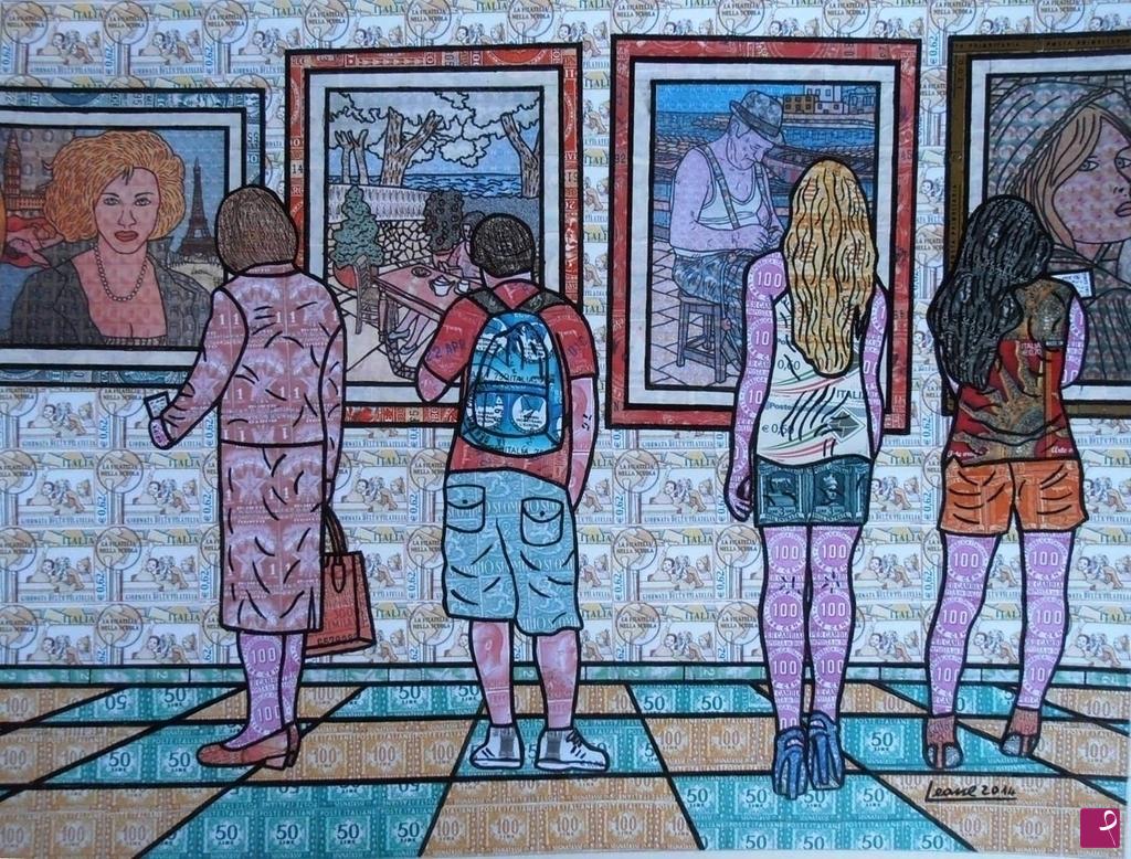 quadri in vendita online - ALLA MOSTRA D'ARTE