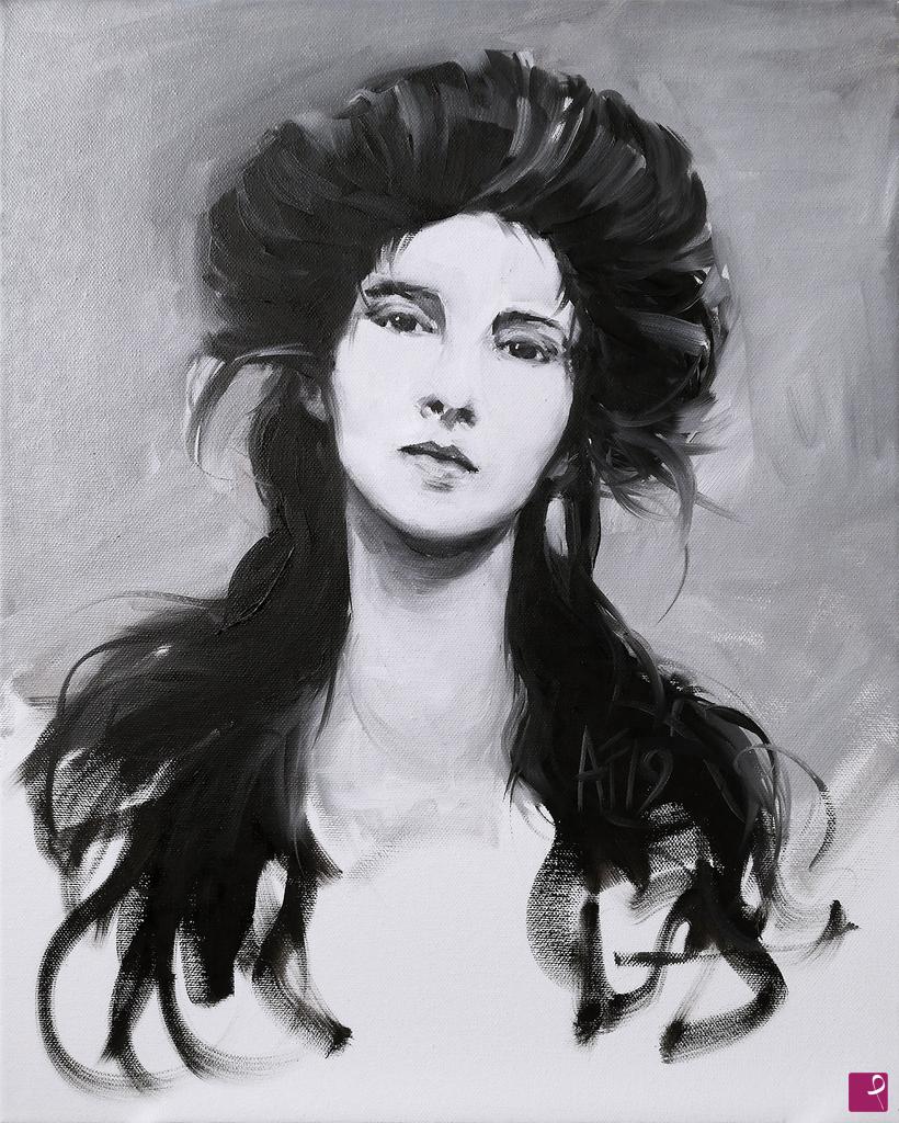 quadri in vendita online - Alla prima vintage sketch