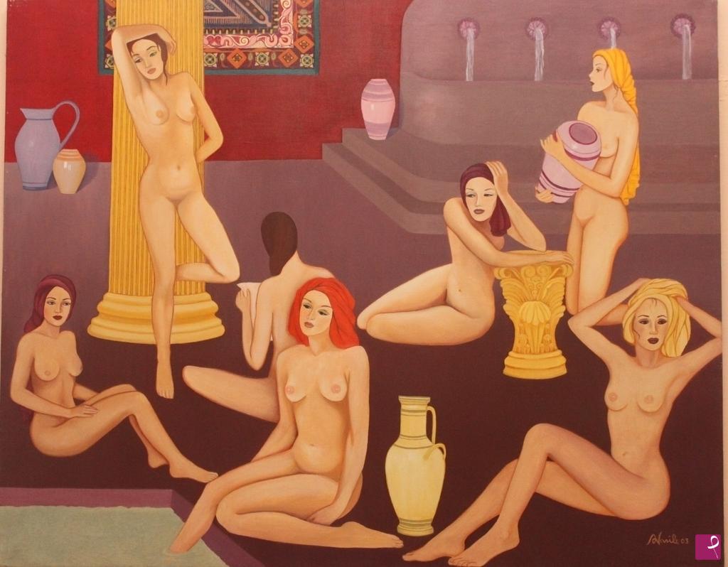 quadri in vendita online - ALLE TERME,2003