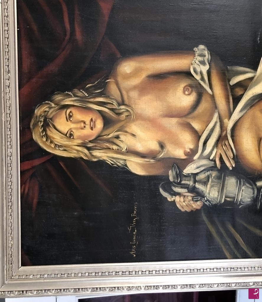 quadri in vendita online - Allegoria dell’inclinazione artistica 