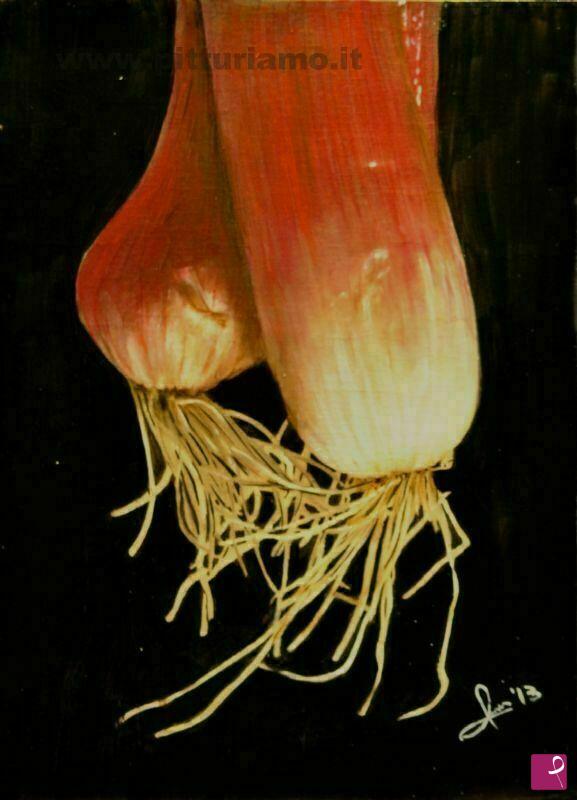 quadri in vendita online - Allium cepa