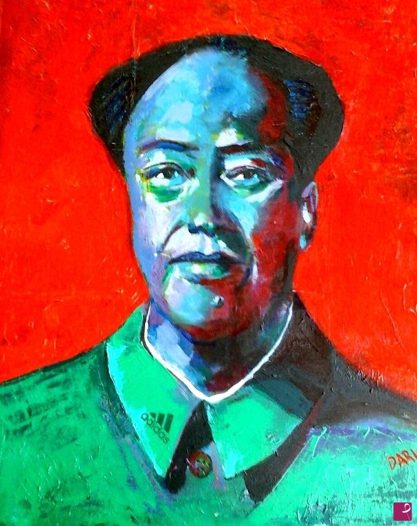 quadri in vendita online - All'ombra di Mao
