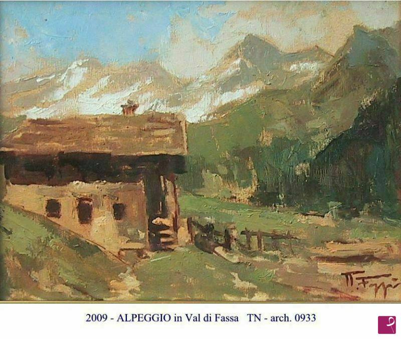 quadri in vendita online - ALPEGGIO (Val di Fassa  TN)
