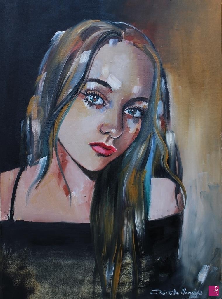 quadri in vendita online - Alysia portrait