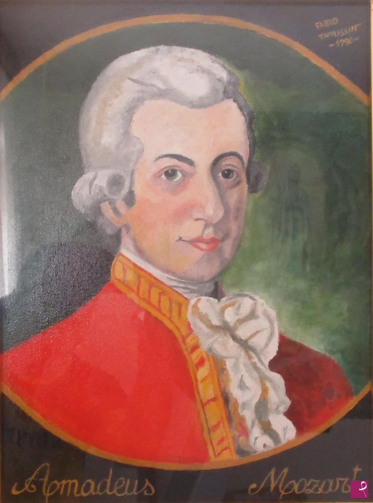 quadri in vendita online - Amadeus Mozart