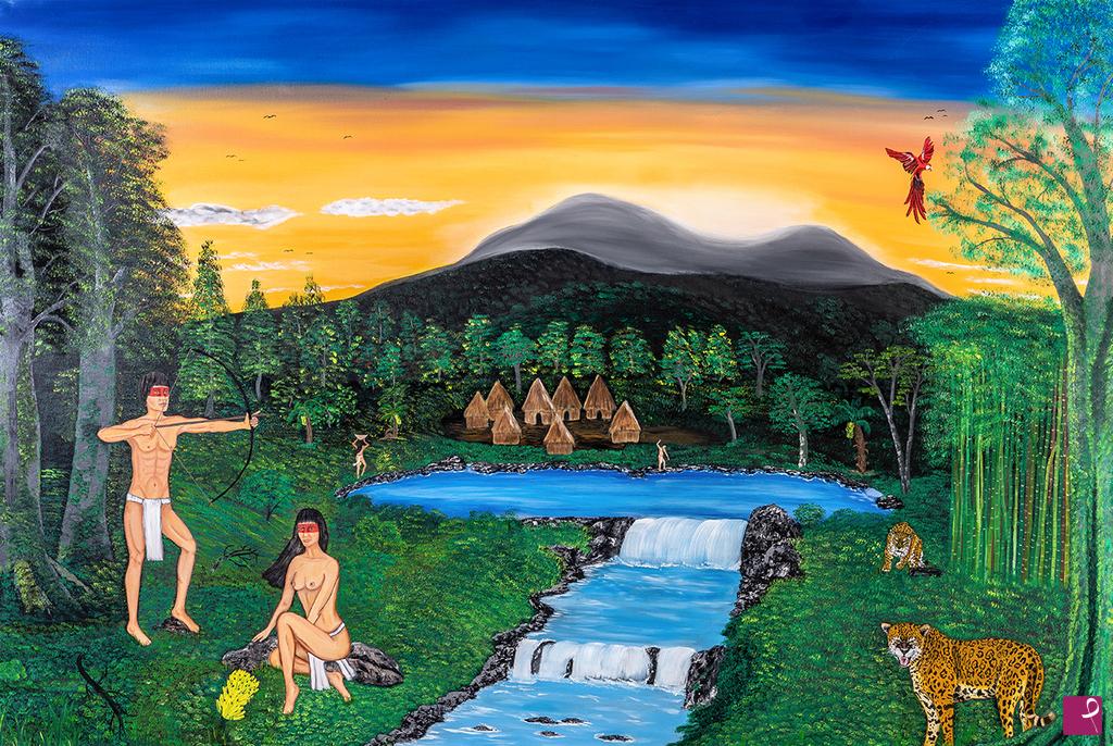 quadri in vendita online - Amazzonia nel Mondo